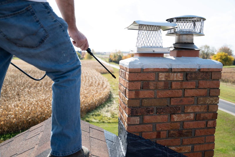 MasonryDefender Chimney Brick Sealer, Clear Water-Based Siloxane Sealer - Breathable Waterproofer for All Exterior, Vertical Masonry Surfaces, 1 gal - Image 4
